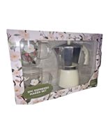 3 piece ESPRESSO MAKER SET by Cook Prep Eat Espresso Maker + 2 Cups - €33,03 EUR