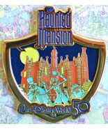 Disney Haunted Mansion Hitchhiking Ghosts 50th Anniversary Attraction Cr... - £35.19 GBP