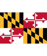Maryland State 10&#39; x 15&#39; Polyester Flag - $4,596.78 MXN