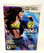 Zumba Fitness 2 Nintendo Wii W/ Belt Brand New - $10.76