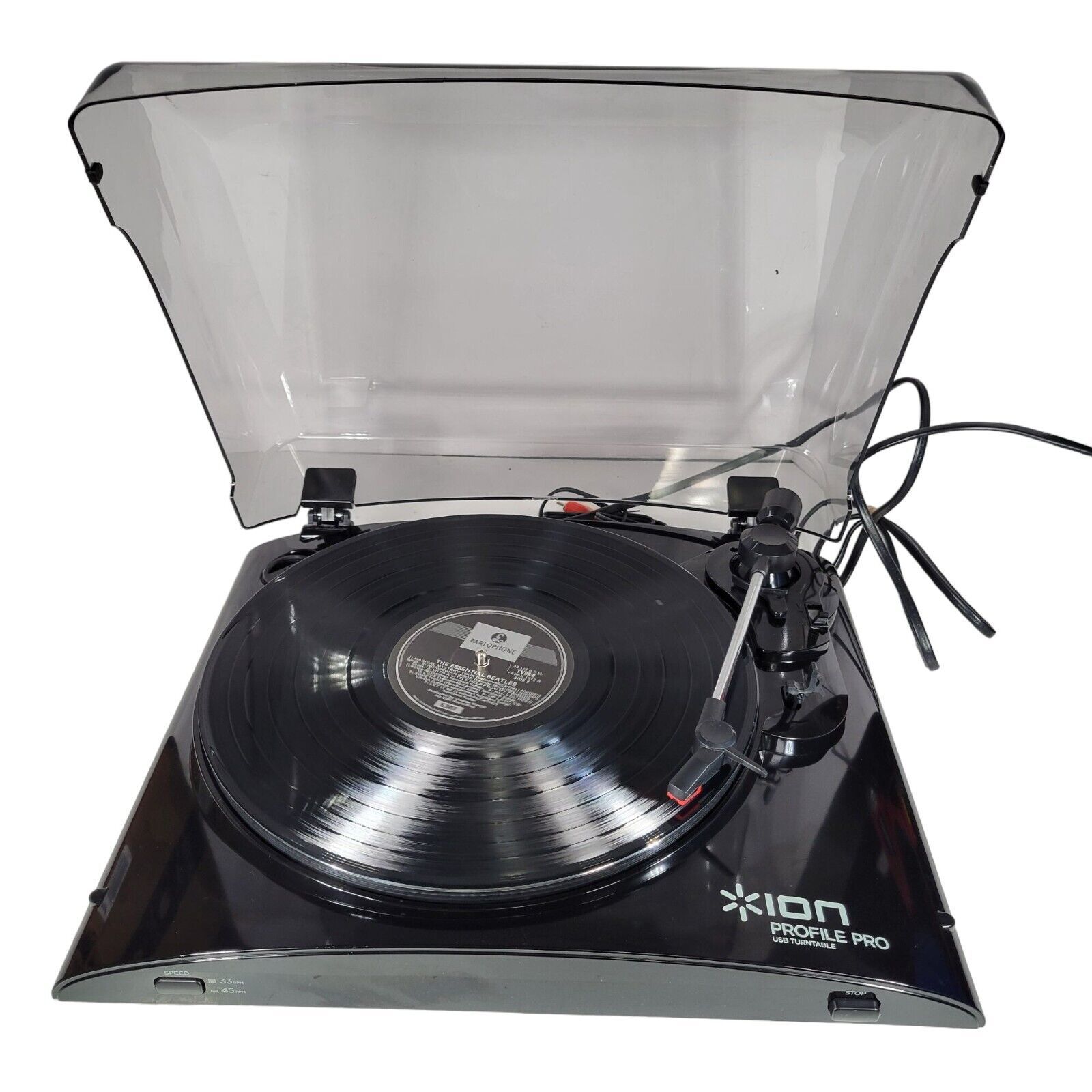 ION PROFILE LP Vinyl Conversion Turntable Turn your Records into MP3s