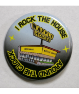 Waffle House button &quot; I rock the house around the clock &quot; measuring ca. ... - $94.84 MXN