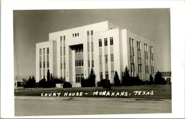 RPPC Court House Monahans Texas TX Unused  UNP Postcard - £22.11 GBP
