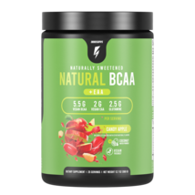 InnoSupps Natural BCAA + EAA Naturally Sweetened Candy Apple Workout Recovery - £29.40 GBP