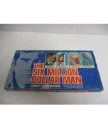 Vintage 1975 The Six Million Dollar Man Board Game Steve Austin 100% Com... - £49.27 GBP