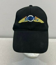 UPAC Ultralight Pilot ASSN. Of Canada Men&#39;s Strapback Black Baseball Hat... - £10.30 GBP