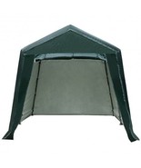 Outdoor Carport Shed with Sidewalls and Waterproof Ripstop Cover-8 x 14 ... - €272,50 EUR