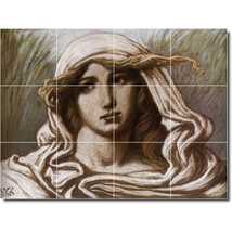 Elihu Vedder Illustration Painting Ceramic Tile Mural P08993 - £95.94 GBP+