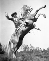 Roy Rogers riding Trigger and waving iconic pose 16x20 Poster - £15.71 GBP