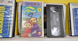 Teletubbies VHS Cassette Tape Big Hug PBS Kids Tested Works - $183.27 MXN
