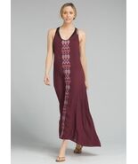 prAna Autumn Sz Small (S) Lenzing Modal Woven Tank Maxi Cover Dress Blac... - $56.07 CAD