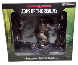 D&amp;D Icons Realms Demogorgon Prince Demons Figurine Painted Miniature NEW Box - £53.57 GBP