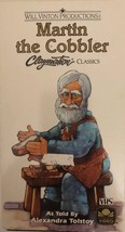 Martin The Cobbler da Claymation Classics-Vhs 1977-TESTED-RARE Vintage-S... - £19.76 GBP