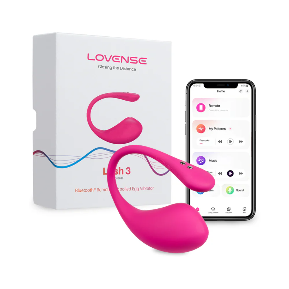 Lovense Lush 3 Bluetooth Remote-Controlled Egg Vibrator - $122.00