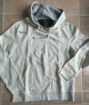 Jachs New York premium Sweat hoodie Gray and white striped Men size M - £26.80 GBP