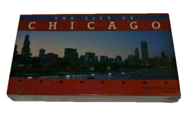 The City of Chicago Panorama Puzzle (500pc 12&quot; x 36&quot;) 1997 - $39.99