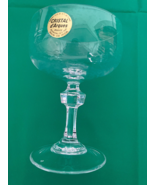Cristal d&#39;arques France coupe glass VTG drinkware - $19.75