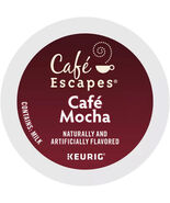CAFE ESCAPES CAFE MOCHA KCUPS 24CT - $14.49