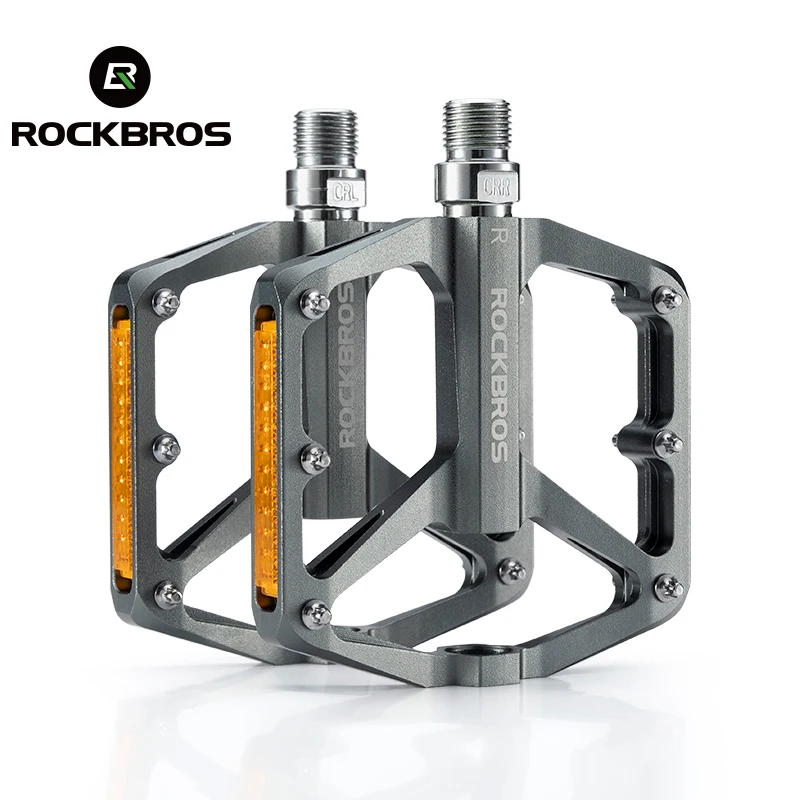 BROS Bicycle Pedals Save Effort Aluminum Alloy Anti-slip MTB Road Mountain Refle - £154.21 GBP
