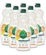 Seventh Generation Dish Liquid Soap Clementine Zest Lemongrass Pack of 6... - $31.67