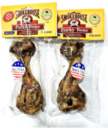 Smokehouse Porky Bone Natural Chew For Dogs Quality Bb 6-15-25 - $29.87 CAD