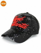 Clark Atlanta University Baseball Hat Women&#39;s Hbcu Sequin Sorority Baseball Cap - £21.14 GBP