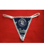 New Womens SAN DIEGO PADRES MLB Baseball Gstring Thong Lingerie Panty Un... - €17,24 EUR