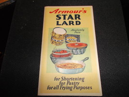Armour Star Lard Folder - $6.00