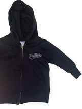 San Pedro Baby Hoodie Zip Sweatshirt Black Size 12M Port & Company NWOT image 4