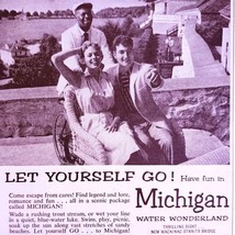 1958 Michigan Water Wonderland Advertisement Vintage Theme Park DWPP17 - $19.99