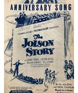 ANNIVERSARY SONG AL JOLSON 1946 SHEET MUSIC SHEET MUSIC FOLDER 404 [Pape... - $108.23 MXN