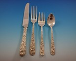Repousse by Kirk Sterling Silver Flatware Set for 8 Service 32 pieces - $1,737.45