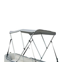 Portable Bimini Top Cover Canopy For Length 14 -16 ft Inflatable Boat (3 bow) image 3
