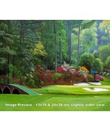 Augusta National Golf Club Masters Tournament Hole 12 Golden Bell golf A... - £19.95 GBP+