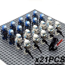 21pcs Star Wars Old Republic Minifigures Darth Malgus Jango Fett Clone troopers - £26.06 GBP