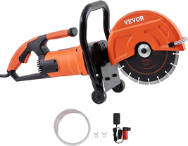 9 in Circular Saw Cutter with 3.5 in Cutting Depth, Wet/Dry Disk Saw Cutter Inc - £193.91 GBP