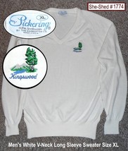 KINGSWOOD Men&#39;s XL Embroidered Sweater Pickering Active Sportswear Sweater - $15.95