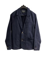 Liverpool Los Angeles Boyfriend Blazer Women S Blue Ink Jacket Denim Travel - $55.29 CAD
