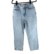 Good American Womens 90s Duster Straight Leg Jeans Acid Wash 4/27 - £18.97 GBP