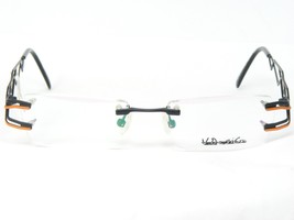 Variation Design 5598 NO/OR Matt Black /ORANGE Eyeglasses V.Design 51-18-142mm - £135.91 GBP