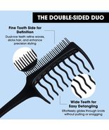 RED BY KISS CURLY &amp; WET HAIR WAVEUP DUO SHAMPOO &amp; DETANGLE COMB - HM73 B... - $2.59