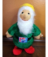 VTG 70s Pepsi Christmas Plush Animal Fair 19&quot; Santas Elf Store Display S... - $81.79 CAD