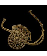 Vintage Tamar Brass Chariot Wine Bottle Holder Champagne Cradle Israel E... - $76.45 CAD