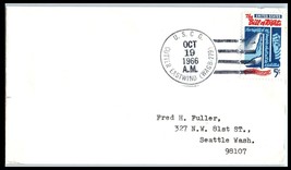 1966 US Cover U. S. Coast Guard Cutter Eastwind to Seattle, WA B4 - £2.32 GBP