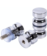 Shower Screen Handle 2 Set Bathroom Door Handle Knob with Solid Stainles... - $25.38 CAD