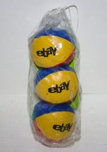 ebay Set of 3 Juggling Balls Toy &amp; Instructions 2006 ebay Live Promo MINT SEALED - £6.92 GBP