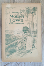 Souvenir Mount Lowe California Pacific Electric Railway Photo Booklet - $47.19