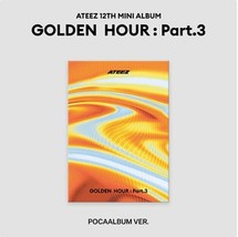 ATEEZ GOLDEN HOUR : Part.3 (POCAALBUM)  [QR CARD+PHOTO STAND]_(Version S... - $6.80+