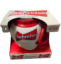 Budweiser Football Helmet Koozie Coozie Beer Soda Can Drink Holder 1992 - $15.63