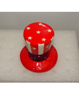 Nora Fleming Retired Mini Uncle Sam Hat Original Large Old Style with Ma... - £199.75 GBP